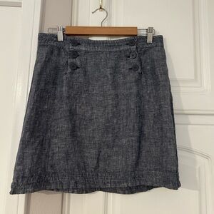 100% Linen Skirt
